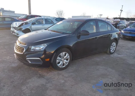 2015 Chevrolet Cruze Ls Manual из США, поврежденный, VIN 1G1PB5SG9F7288464